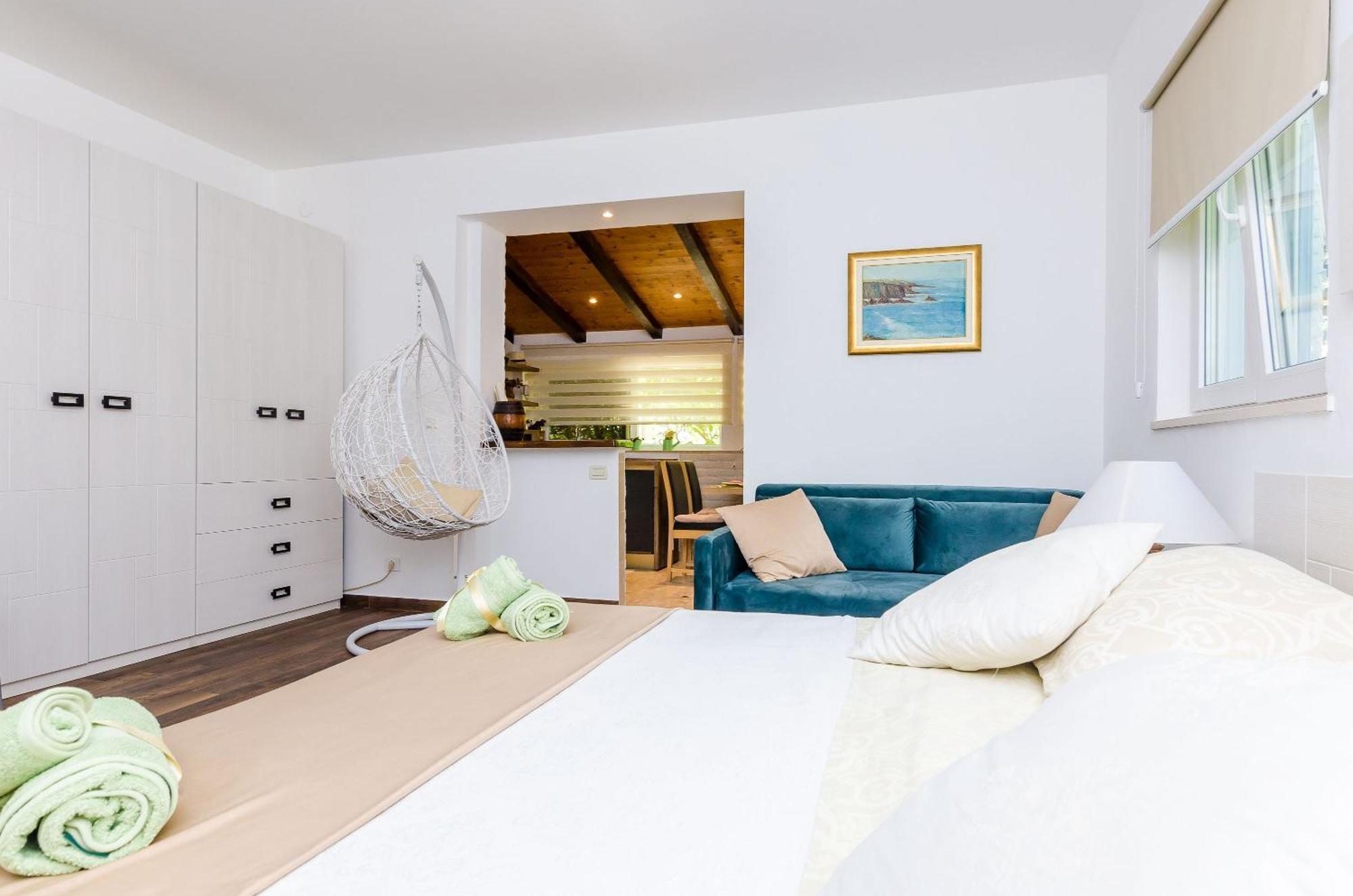 Camelia Luxury Apartments دوبروفينك الغرفة الصورة